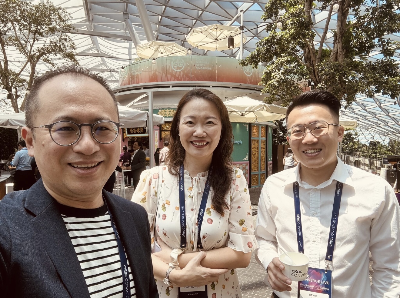 Participation in CNBC Converge Live 2026, Jewel Changi Airport, Singapore