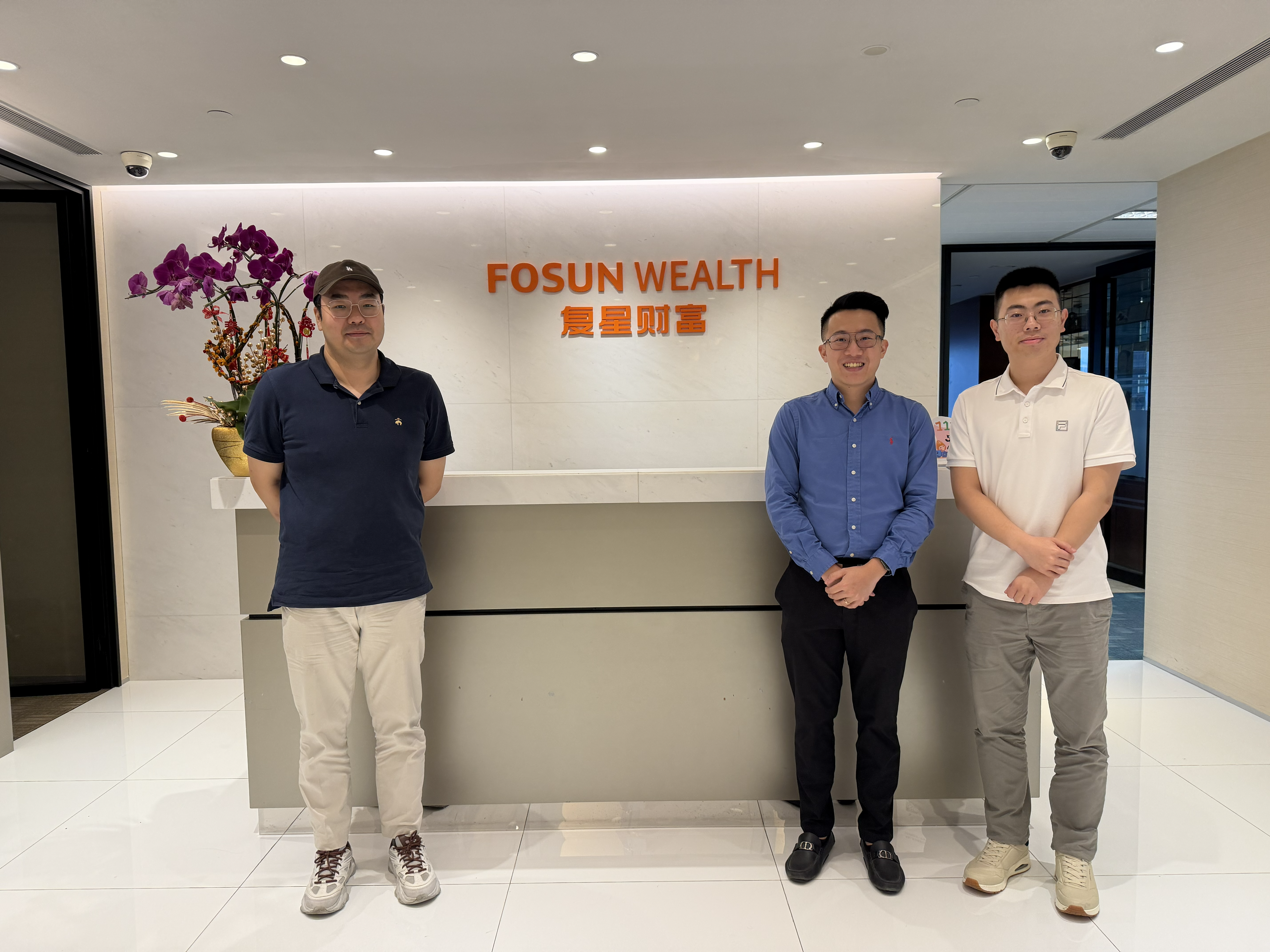 Engagement with Fosun Wealth Management at Champion Tower, Central Hong Kong